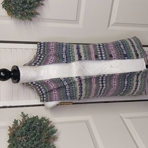 Chaps Knit Sweater Vest, Beautiful Colors, Small